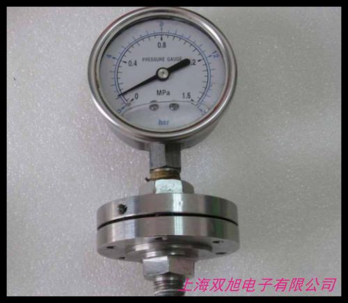 100MM不銹鋼卡箍式衛生型電接點隔膜壓力表 衛生型電接點壓力表
